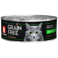 Влажный корм для кошек ЗООГУРМАН «GRAIN FREE», Кролик, 100г  